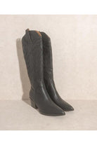 Women's Shoes - Boots Samara-Embroidery Western Knee High Boots