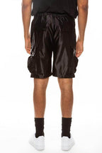Satin Street Cargo Shorts - VacationGrabs
