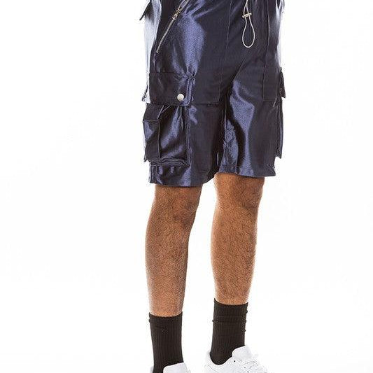 Men's Shorts Satin Street Cargo Shorts