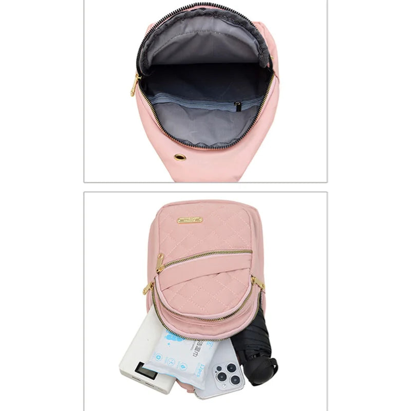 Pink quality travel bags with spacious interior and stylish design