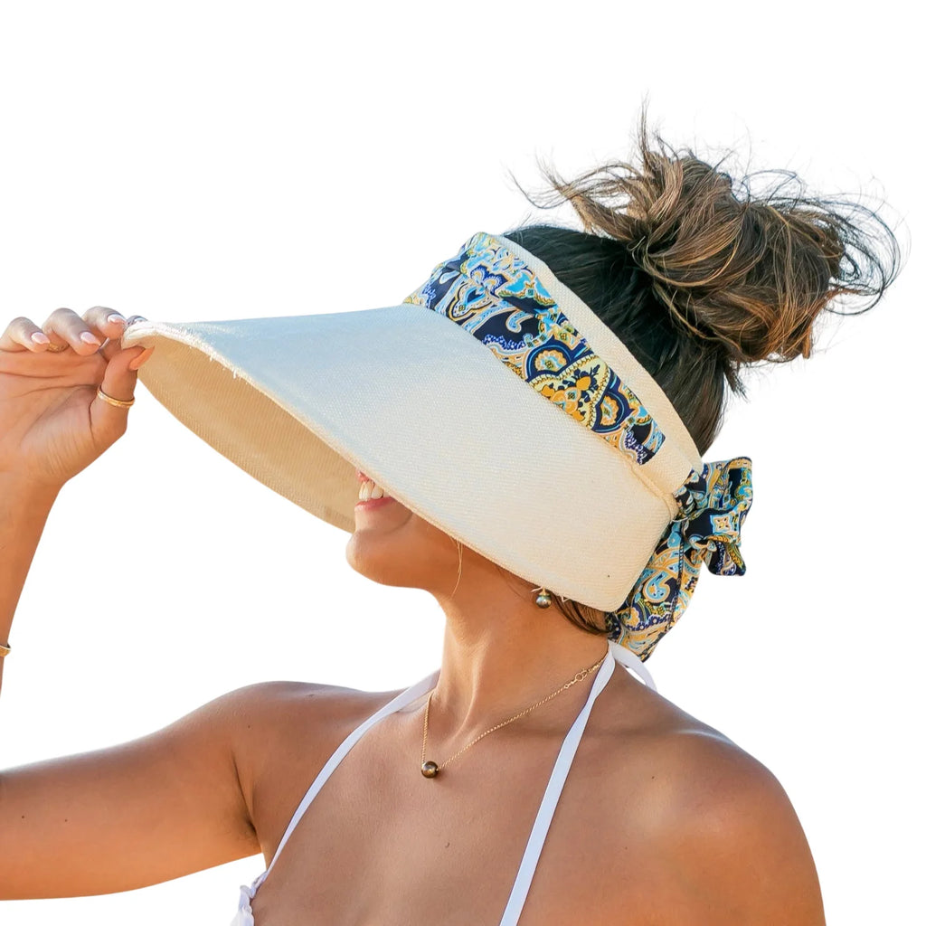 Scarf Accent Visor