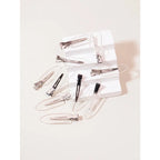 set of 10 seamless transparent hair clips (photo 4 of 7)