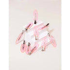 set of 10 seamless transparent hair clips (photo 5 of 7)