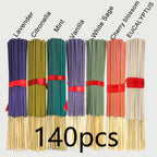 Seasonal incense stick sets in various scents for soothing relaxation