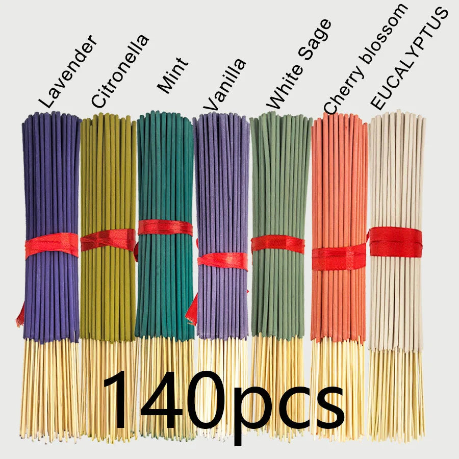 Seasonal incense stick sets in various scents for soothing relaxation