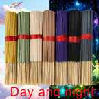 Colorful seasonal incense stick sets in various scents for relaxation