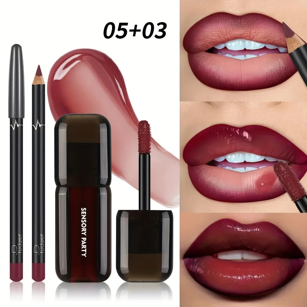 VacationGrabs lip gloss set with rich colors for glamorous lips