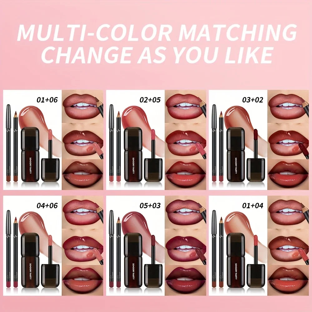 VacationGrabs lip gloss set, multiple colors for versatile looks