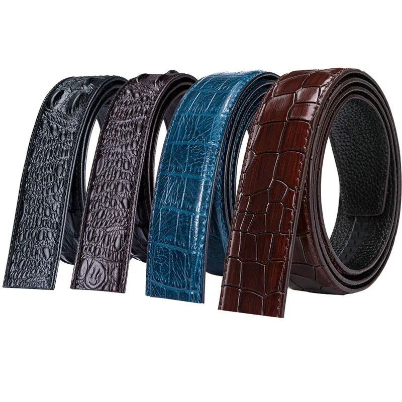 Assorted leather belts for men, stylish and versatile serpentine belt replacement