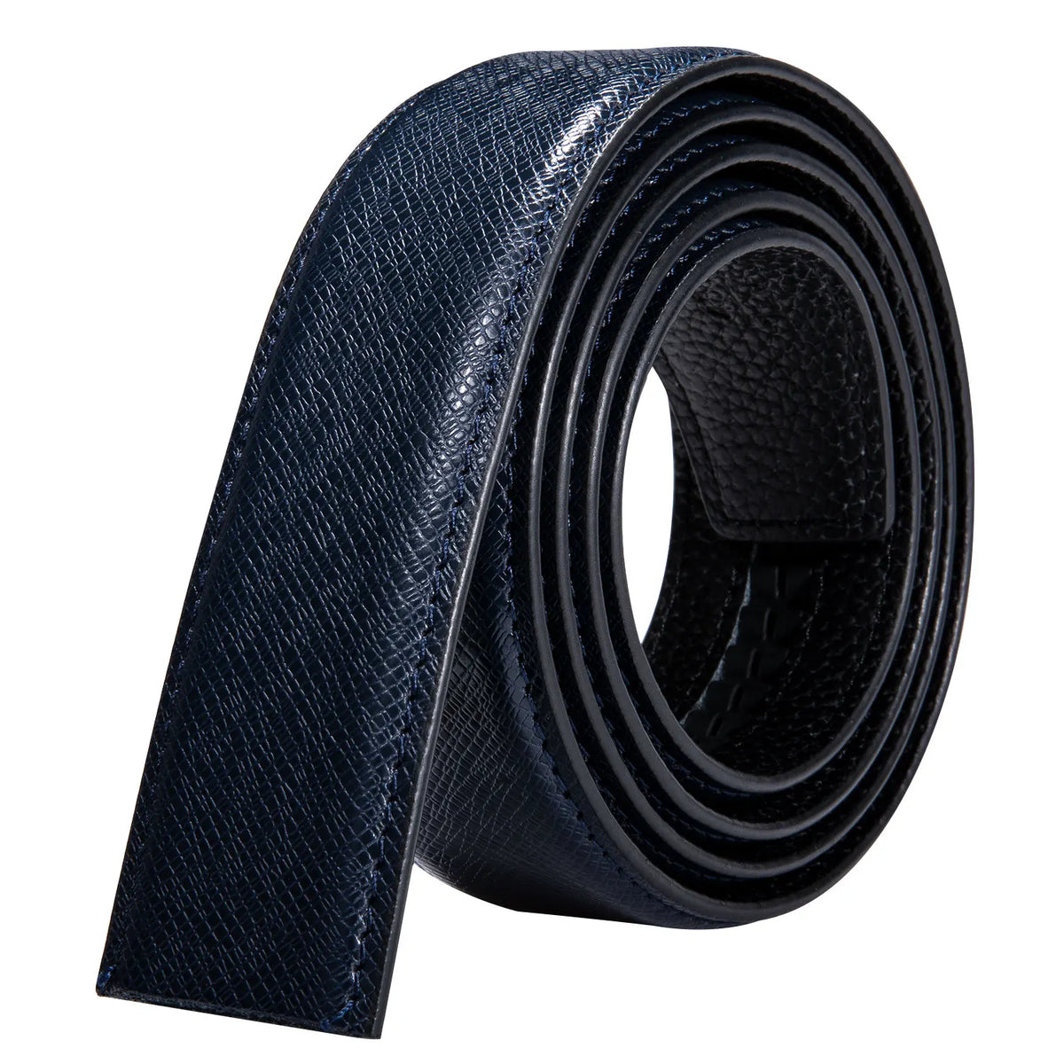 Navy leather serpentine belt replacement for automotive repairs