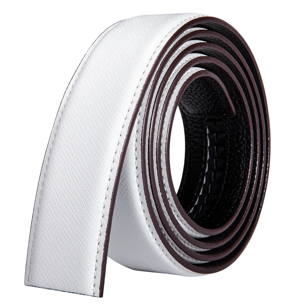 White leather belt for serpentine belt replacement in vehicles