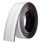 White leather belt for serpentine belt replacement in vehicles