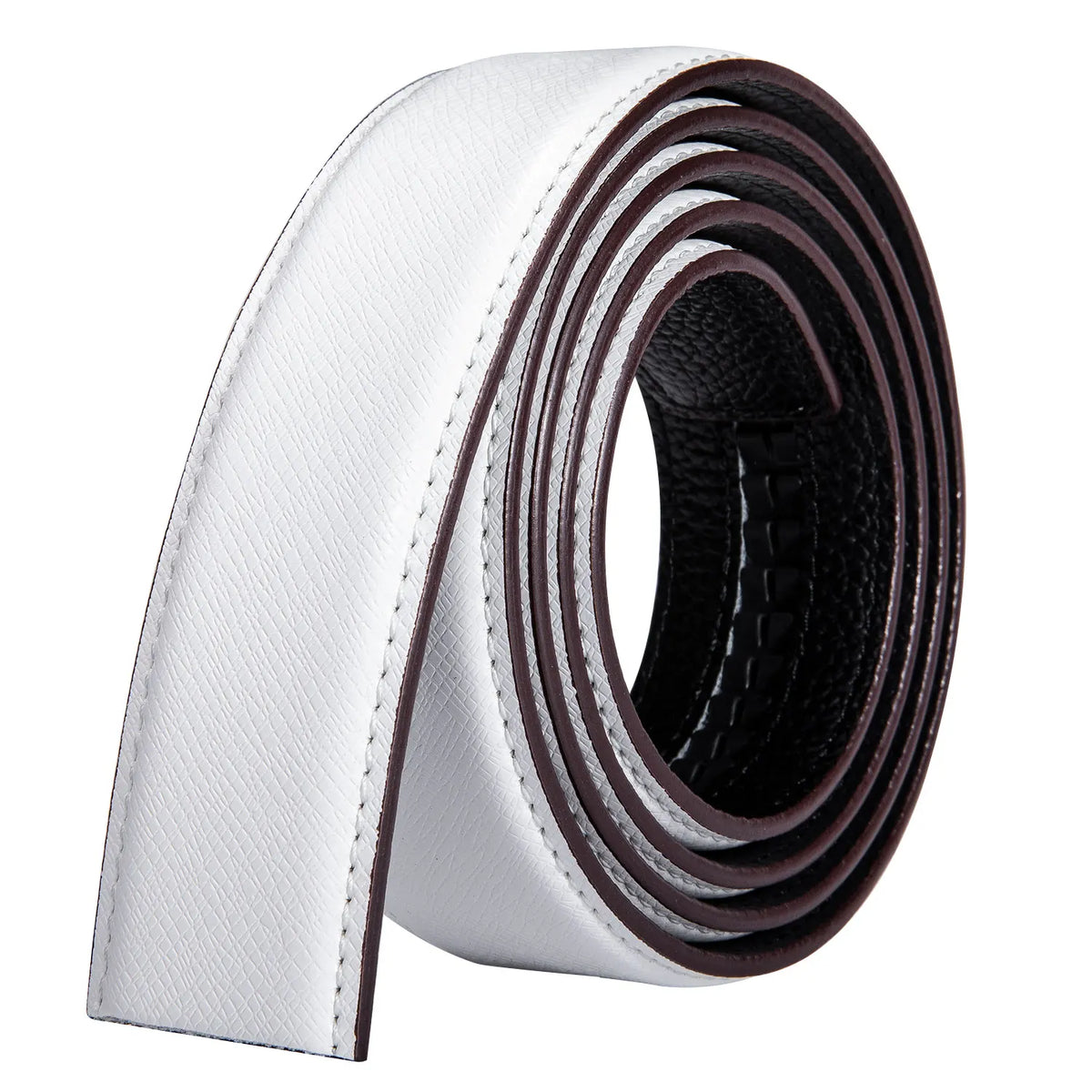 White leather belt for serpentine belt replacement in vehicles