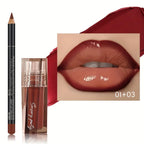 VacationGrabs lip gloss in rich red shade, perfect for everyday use