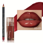 VacationGrabs lip gloss in rich red shade for a glossy finish