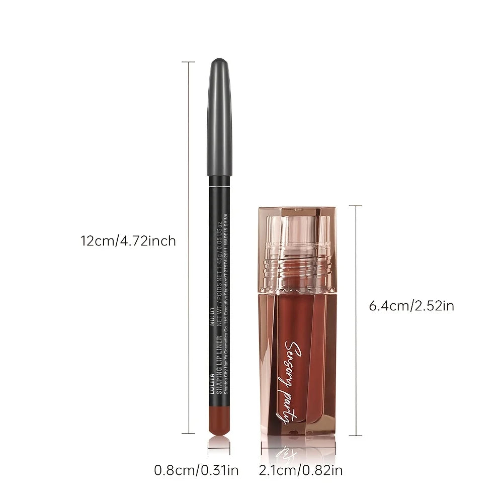 VacationGrabs lip gloss in warm brown shade for glossy hydration