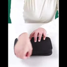 Compact black sewing kit for quick repairs and crafting projects