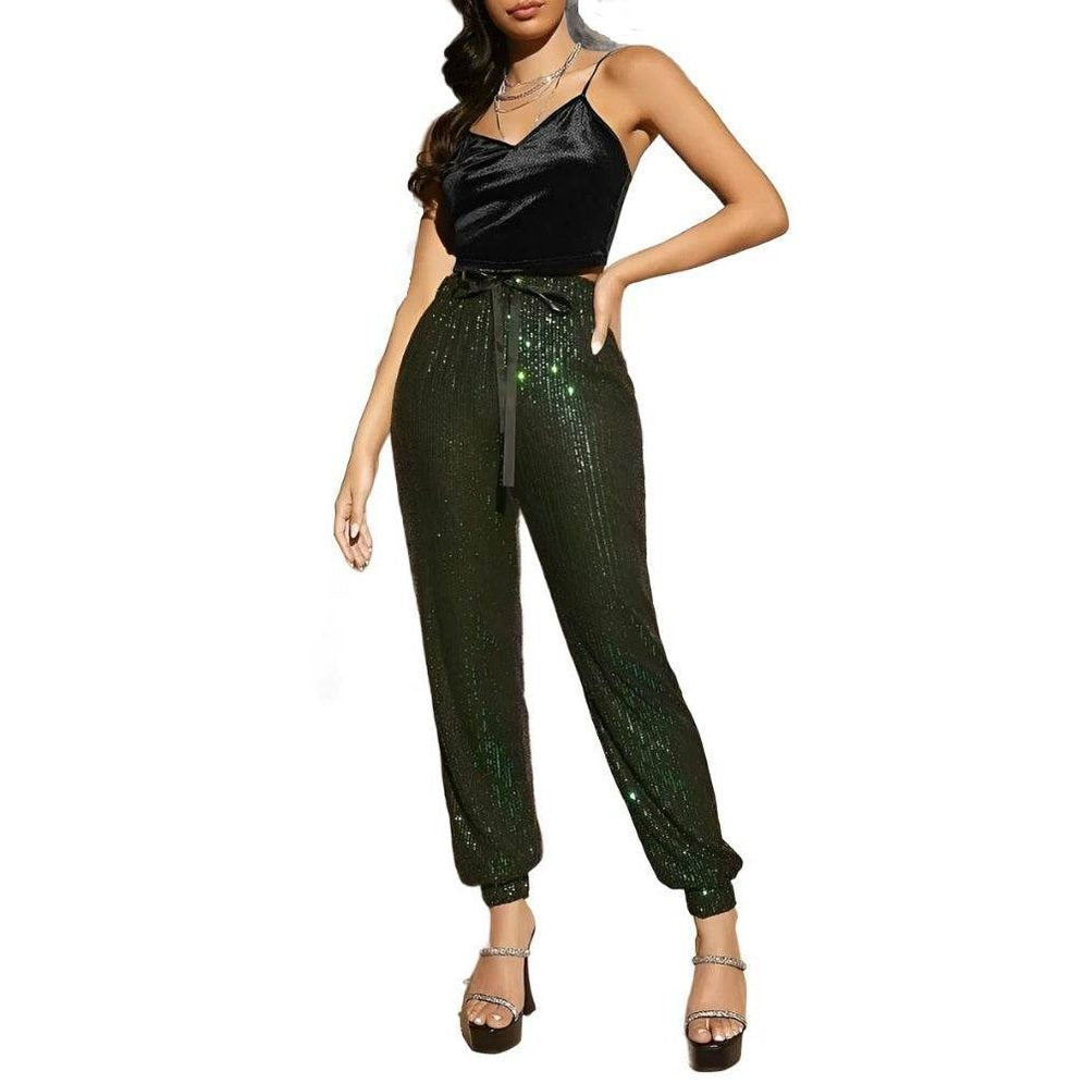 Women's Butterfly Embroidery Mesh Velvet Cami Top - VacationGrabs