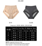 Women's shapewear in skin and black, 80% polyamide for comfort