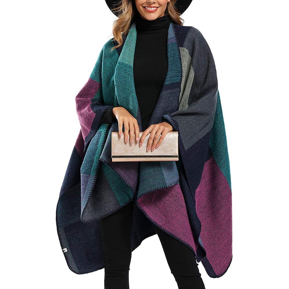 Women's Coats & Jackets Shawl Wraps Sweater Poncho Cape Coat