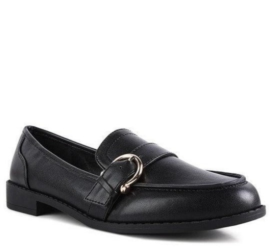 Women's Shoes - Flats Sheboss Buckle Detail Loafers