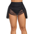 VacationGrabs sheer high waisted bikini bottoms with stylish overlay for a flattering beach look