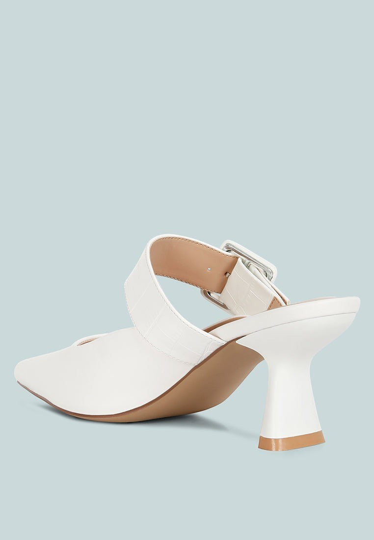 Mules à talons blocs fins Shein Star