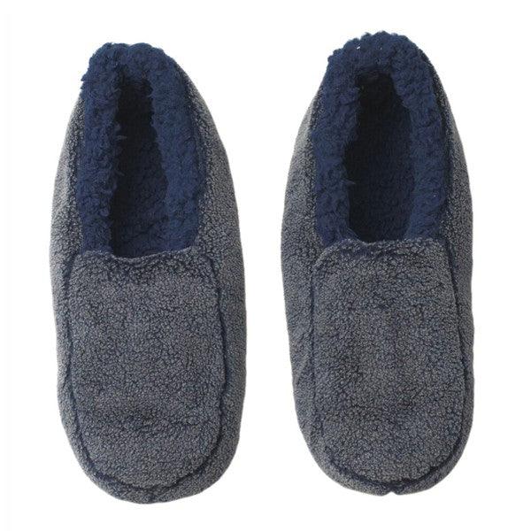 Men's Shoes - Slippers Sherpa Blue - Men's Cozy Sherpa House Slippers