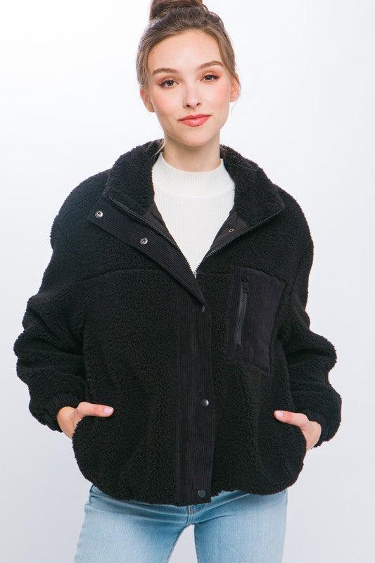 Women's Coats & Jackets Sherpa Puffer Jacket