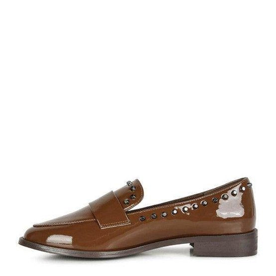 Rag Company Shiny Black Loafers with Elegant Design and Comfortable Fit for Everyday Wear