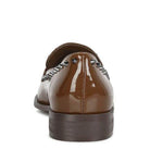 Women's shiny black loafers by Rag Company with a sleek glossy finish and classic design