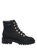 Shirly Quilt Collared Ankle Boots
