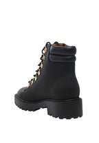 Shirly Quilt Collared Ankle Boots
