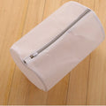 white shoe washing bag for sneakers, durable and protective during laundry