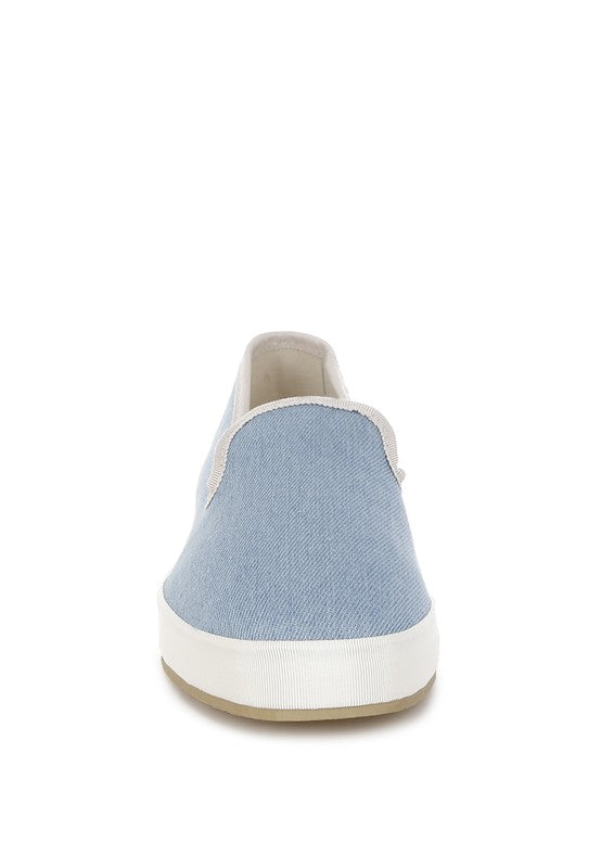women's blue canvas sneakers for casual everyday wear