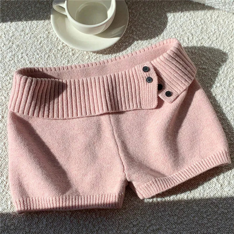 Soft pink shorts shorts for women, perfect for casual outings
