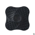 Black silicone shower hair catcher drain cover for preventing clogs