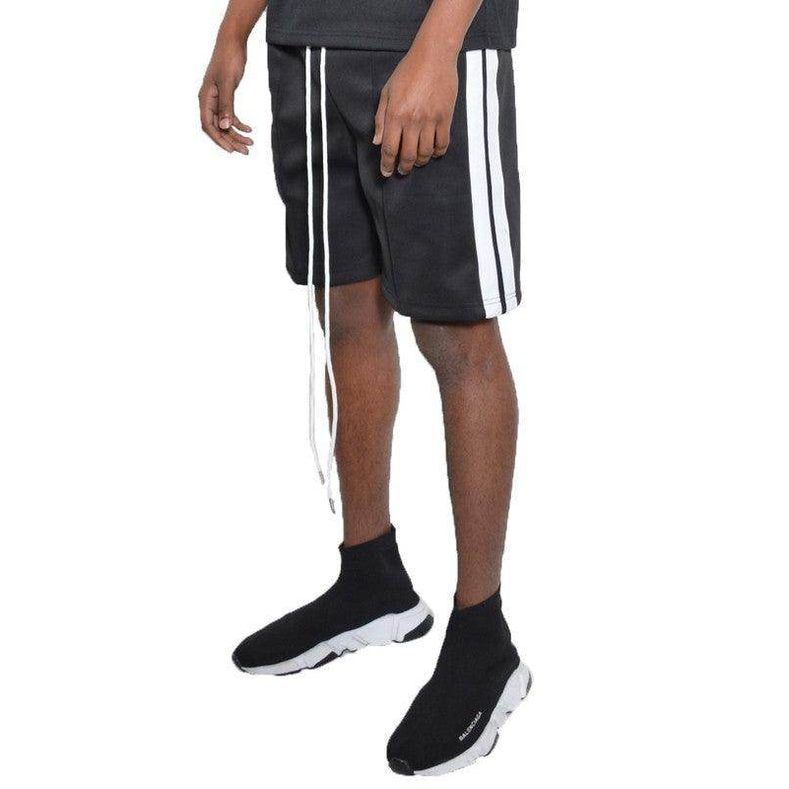 Side Stripe Tape Shorts - VacationGrabs