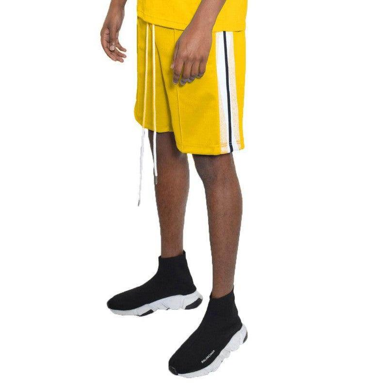 Side Stripe Tape Shorts - VacationGrabs