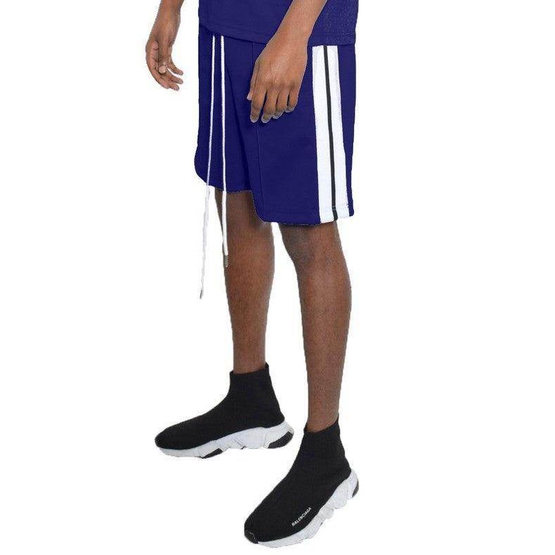 Side Stripe Tape Shorts - VacationGrabs