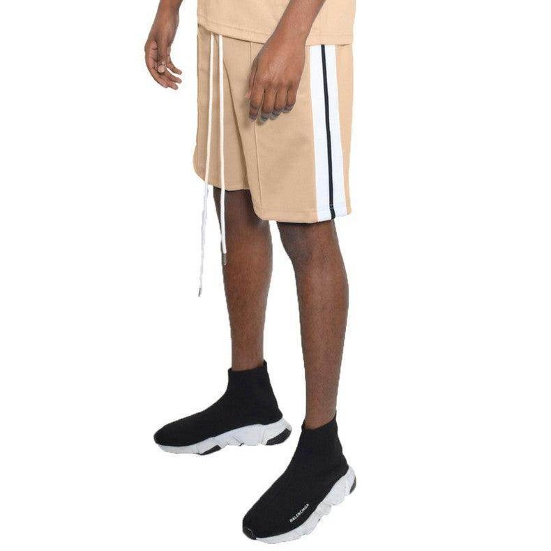Side Stripe Tape Shorts - VacationGrabs