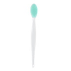Silicone face brush for blackheads in mint green, gentle exfoliation