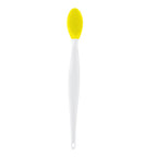 Yellow silicone face brush for blackheads, ideal for deep cleansing