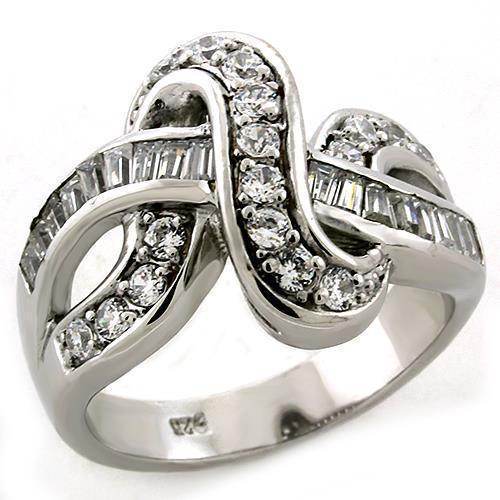 Beautiful silver rings for women with crystals featuring intricate design and sparkling accents