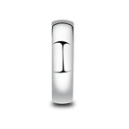 Sleek simple silver ring for ladies with a polished finish, perfect for everyday wear