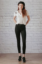 Women's black skinny pants jeans for casual everyday wear