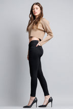 Women's black skinny pants jeans for a stylish and fitted look