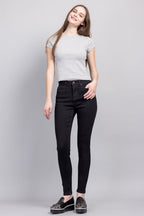 Women's black skinny pants jeans, perfect for casual outings