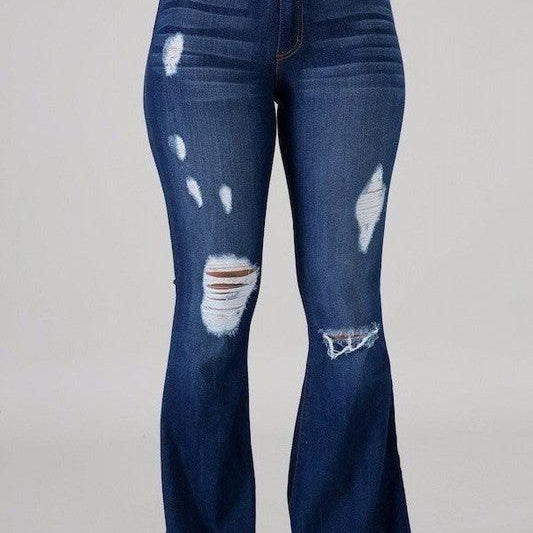 Women's Jeans Skylar Flare Jean In Dark Wash