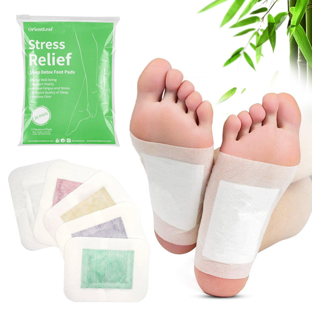 Travel Essentials - Toiletries Sleep Foot Pads Natural Foot Patches Herbal Foot 30Pc Body Care
